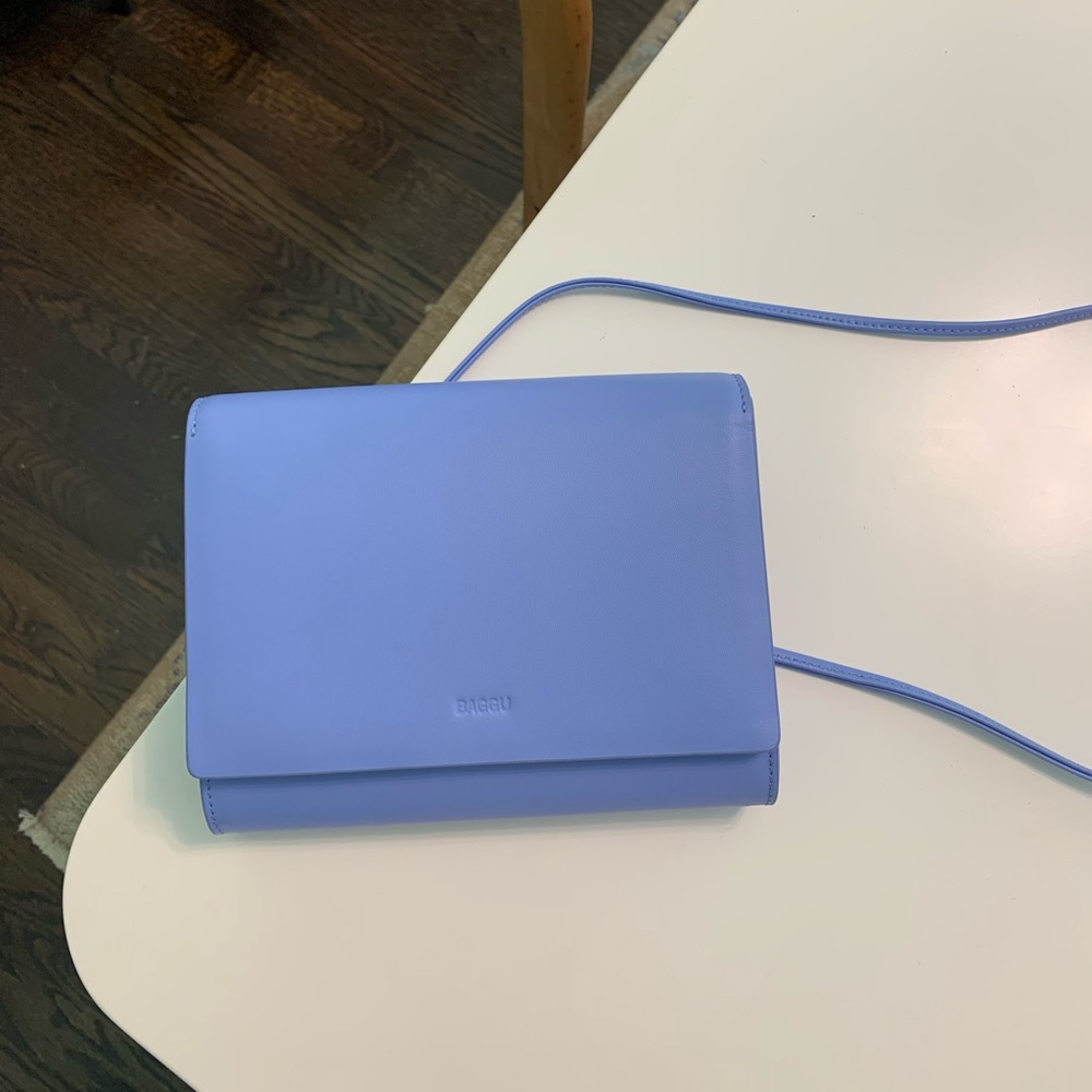 Baggu Leather Compact Purse